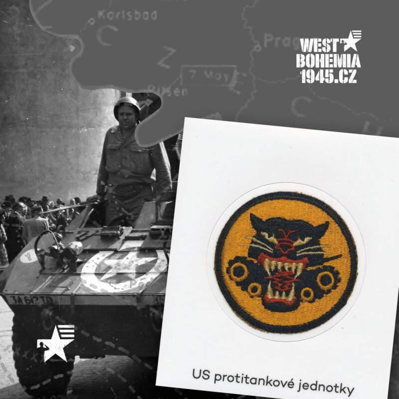 Samolepka US protitankové jednotky